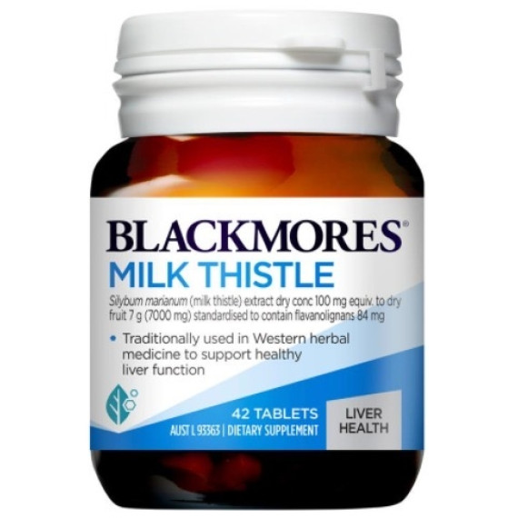 Blackmores Milk Thistle 奶薊草 乳薊草 護肝片42粒 (2 weeks)