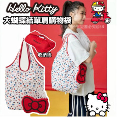 Hello Kitty 大蝴蝶結單肩購物袋 (early Nov)